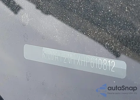 2017 Nissan Rogue Sv from USA, damaged, VIN KNMAT2MTXHP610812